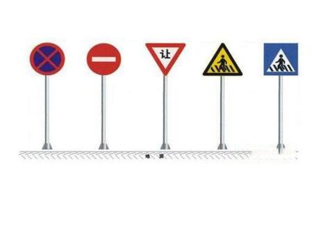 交通器械装备之交通标志杆的使用